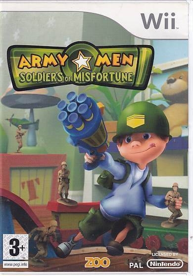 Army Men Soldiers of Misfortune - Nintendo Wii (B Grade) (Genbrug)